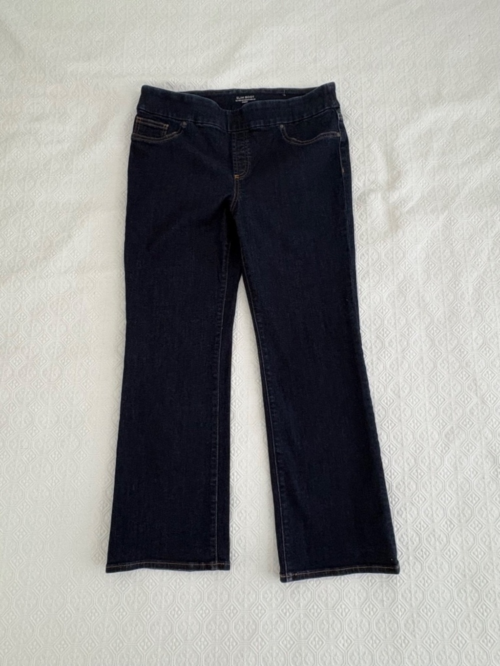 Chico's So Slimming Pull On Slim Bootcut Jeans 1.5P